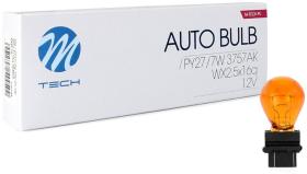 M-TECH Z26 - LÁMPARA AMBAR PY27/7W 3757AK 12V 27/7W WX2,5X16Q