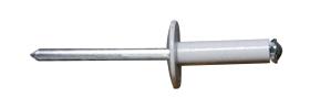 REMACHES TUDELA 0094820R9003 - REMACHE FLOR RAL 9003 C.ANCHA D.14 ALU/ACE 4,8X20 (100 UDS)