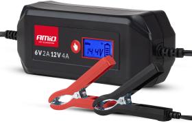 AMIO ACCESORIOS 04523 - CARGADOR DE BATERÍA DIGITAL STD GEL AGM WET MAX 4A 6/12V