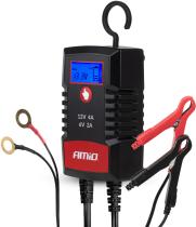 AMIO ACCESORIOS 04531 - CARGADOR DE BATERÍA DIGITAL AGM GEL STD LIFEPO4 MAX 4A 6/12V