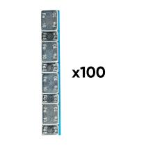 JBM 54655 - CAJA 100 CONTRAPESAS ADHESIVAS HIERRO 60GR 4X10GR 4X5GR