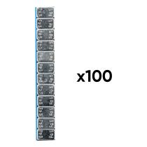 JBM 54844 - CAJA 100 CONTRAPESAS ADHESIVAS HIERRO-60GR.(12X5G)