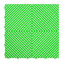 JBM 54910 - BALDOSA VERDE PERFORADA PP PARA SUELO