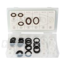 JBM 54929 - ESTUCHE ARANDELAS FIBRA Y NYLON 60PCS