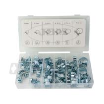 JBM 54935 - ESTUCHE ABRAZADERAS MINI PARA TUBOS 56PCS