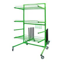 JBM 54962 - CARRO PARA PIEZAS AJUSTABLE CON SOPORTE PARA PANELES