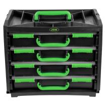 JBM 54969 - CAJA CON 4 MALETINES PLASTICO EXTRAIBLES