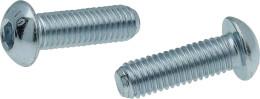TORNILLOS, TUERCAS Y ARANDELAS H7380M1240 - TORNILLO CABEZA REDONDA CON HEX.ISO 7380-1 M12X40 ZINC (100)