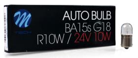 M-TECH Z968 -  LÁMPARA R5W BA15D 24V 5W