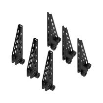 CRUZBER 941021 - 6 topes laterales 18cm para CRUZ Evo Rack