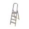 JBM 50517 - ESCALERA DE ALUMINIO CON 4 PELDANOS