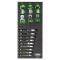 JBM 54032 - SET 12 LLAVES MINI COMBINADAS ARTICULADAS CON TRINQUETE