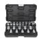 JBM 54266 - MALETIN VASOS Y PUNTAS TORX 1/2" 19 PIEZAS