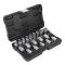 JBM 54266 - MALETIN VASOS Y PUNTAS TORX 1/2" 19 PIEZAS