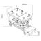 JBM 54386 - MESA HIDRAULICA PARA BATERIAS VEHICULOS ELECTRICOS 1200KG