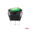 AMIO ACCESORIOS 03084 - INTERRUPTOR REDONDO VERDE 12/24V 20A ON/OFF