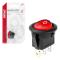 AMIO ACCESORIOS 03086 - INTERRUPTOR REDONDO ROJO 12/24V MAX 20A ON/OFF