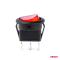 AMIO ACCESORIOS 03086 - INTERRUPTOR REDONDO ROJO 12/24V MAX 20A ON/OFF