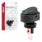 AMIO ACCESORIOS 03087 - INTERRUPTOR ELIPTICO PILOTO VERDE 12/24V MAX 30A ON/OFF