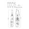 JBM 54505 - SET CUCHILLO Y RASPADOR