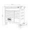 JBM 54511 - CARRO HERRAMIENTAS 11 CAJONES