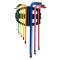 JBM 54531 - SET 9 LLAVES ALLEN COLORES CON PUNTA REDONDA EXTRALARGAS