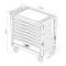 JBM 54688 - CARRO HERRAMIENTAS XL CON 8 CAJONES-ARMADO(468 PIEZAS)
