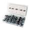 JBM 54944 - ESTUCHE DE ABRAZADERAS DE PLÁSTICO PARA TUBOS 42PCS