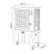 JBM 55023 - ENFRIADOR EVAPORATIVO MÓVIL 300W 120L