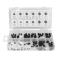 JBM 54932 - ESTUCHE TORNILLOS PRISIONEROS CON CABEZA HEXAGONAL SAE 160PC