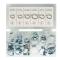 JBM 54936 - ESTUCHE ABRAZADERAS TUBO 34PCS
