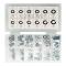 JBM 54938 - ESTUCHE ARANDELAS PLANAS Y GROWER 350PCS