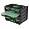 JBM 54969 - CAJA CON 4 MALETINES PLASTICO EXTRAIBLES