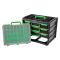 JBM 54969 - CAJA CON 4 MALETINES PLASTICO EXTRAIBLES