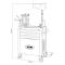 JBM 55049 - CARRO RECOGEDOR ACEITE CON SISTEMA ASPIRACION Y COMPARTIMENT